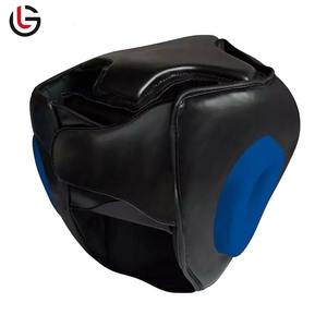 Casco de boxeo de último estilo de servicio OEM personalizado de alta calidad-Protector de cabeza de cuero genuino de alta calidad para la venta - Product Image 2