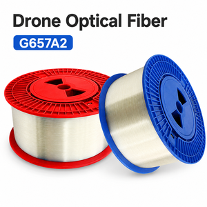 Cable de Fibra Óptica para Drones G657A2, Bobina de Fibra de Baja Pérdida y Ligera para Comunicación de Larga Distancia FPV UAV - Product Image 1
