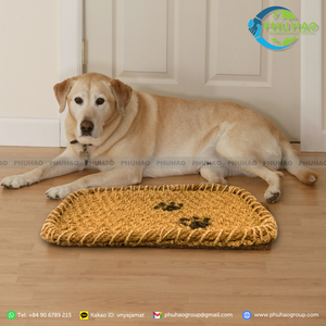ARTICLE CHAUD Donnez à vos animaux de compagnie le confort naturel ultime qu'ils méritent avec un tapis de paume pour animaux de compagnie fièrement fabriqué au Vietnam - Product Image 2