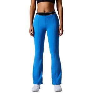 Spandex Breathable High Waist Yoga <b>Leggings</b> <b>with</b> Heat Transfer Print Flare Pants Womens Stretch <b>Workout</b> Fitness - Product Image 2