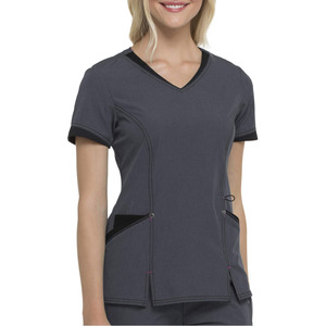 Uniformes Médicos de Alta Calidad para Mujeres, Uniformes de Enfermera para Hospital, Clínica, Conjuntos de Uniformes Médicos de Spandex, Rayón y Poliéster - Product Image 5
