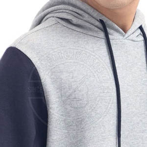 Fabricant personnalisé 100% coton sweats d'hiver pour hommes sweats à capuche surdimensionnés à la mode unis - Product Image 5
