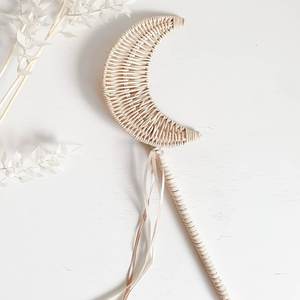 ไม้กายสิทธิ์หวายสำหรับเด็ก,ทำด้วยมือธรรมชาติไม้กายสิทธิ์ของเล่นเด็กทำจากหวายผลิตในเวียดนาม - Product Image 3