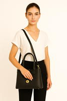 Tas Selempang Wanita Kulit Asli Model Kotak Vintage Trendy dengan Ritsleting, Cocok untuk Musim Semi dan Panas