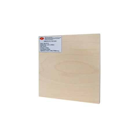 Commercial Grade 6mm Mahogany 3mm Birch Rubber Plywood Veneer Eco-Friendly Wood Face Sheet for Kitchen Living Room for Farmhouse