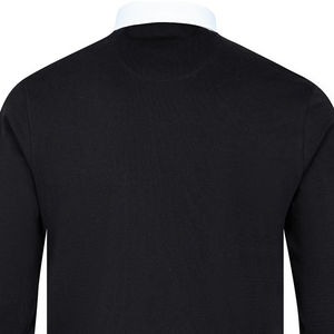 Camiseta Polo de Manga Larga a Rayas para Hombre de la Mejor Calidad, Polo de Rugby 100% Algodón en Tallas Grandes, Polo de Rugby - Product Image 5