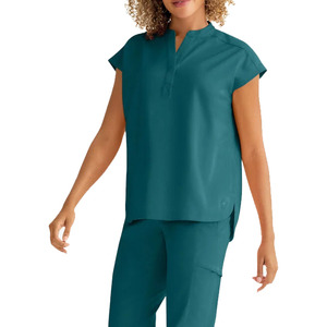 Calidad superior mujeres Hospital Enfermeras Scrubs Venta al por mayor todos los colores y tamaños disponibles fácil de usar Hecho con poliéster - Product Image 1