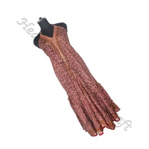 Ropa de dormir con tirantes finos para mujer, vestido Maxi Ibiza con tirantes finos, vestido de noche Tropical hasta el suelo, Hippy Boho New Beach - Product Image 5