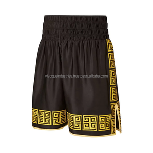 Pantalones Cortos de Muay Thai y Kick Boxing 100% Poliéster, Diseño Personalizado Resistente para Hombre - Product Image 1