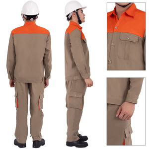 Fabricant vietnamien de vêtements de travail uniforme respirant combinaison de protection en mélange de coton - Product Image 3