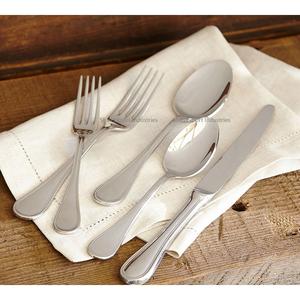 Ensemble de couverts en acier inoxydable au design martelé de haute qualité couverts de luxe modernes plaqués argent pour cadeaux à utiliser au restaurant à domicile - Product Image 5