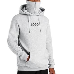 Sweat à capuche surdimensionné en coton, streetwear, hip hop, logo personnalisé - Product Image 1