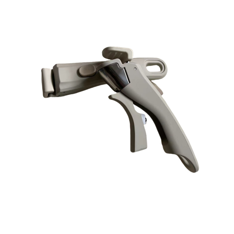 Poignée gris argenté