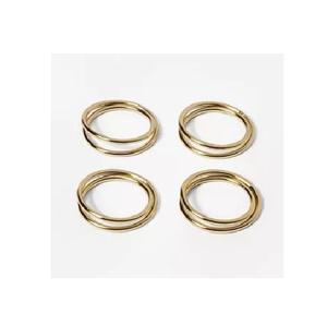 Designer <b>metal</b> napkin <b>rings</b> <b>for</b> dining table reusable durable decorative holders <b>for</b> home and banquet use - Product Image 2