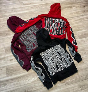 Fabricant de sweats à capuche personnalisés pour hommes poids lourd 100% coton sans ficelle coupe bord sweats à capuche recadrée sweat à capuche unisexe de haute qualité - Product Image 3