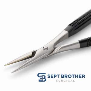 Portaagujas Castroviejo Profesional de Carburo de Tungsteno |   Herramienta Quirúrgica para Cirugía Ocular - Product Image 2