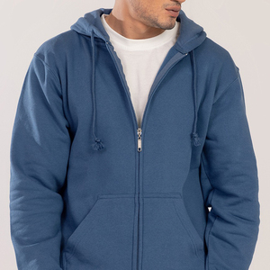 เสื้อฮู้ดแบบสวมหัวของผู้ชายผ้าฝ้าย100% โอเวอร์ไซส์กำหนดโลโก้ได้เอง - Product Image 6