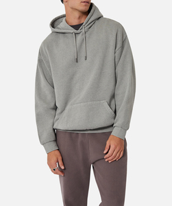 Sudadera con capucha unisex de calidad superior 100% algodón sudadera de invierno suave y acogedora sin forro completo con impresión digital de logotipo personalizado - Product Image 3