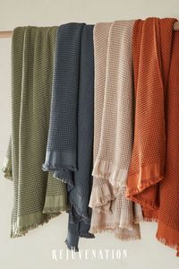 Manta de Muselina de Algodón de Color Puro para Recién Nacido, Manta Tejida a Cuadros PARA EL Hogar, Regalo para Bebé - Product Image 6