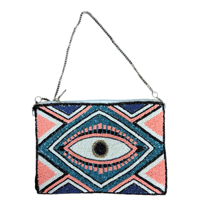 Bolso con cremallera y cuentas de diseño más vendido de la India para mujer disponible a precio mayorista para E - Product Image 1