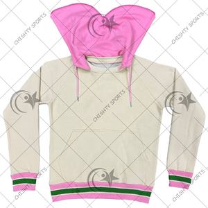 Custom <b>half</b> <b>zip</b> from hood New Style Unisex casual Pullover Hoodie with Front Pocket chenille Winter hoodie for Men and <b>Women</b> - Product Image 1