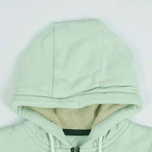 Sudadera con Capucha Extra Grande para Hombre, 100% Algodón, Logotipo Personalizado en la Parte Delantera, Estilo Casual de Invierno, Tejido Grueso - Product Image 5