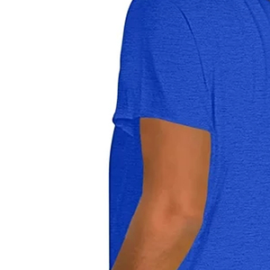 T-shirts tendance 100 % coton personnalisés, tricotés, respirants, grandes tailles pour femmes, OEM ODM, faible MOQ, fabricant de vêtements BD - Product Image 5