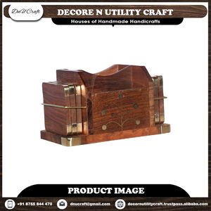 Juego de posavasos de madera Sheesham antiguos, alfombrillas y almohadillas de cocina hechas a mano para decoración del hogar - Product Image 6