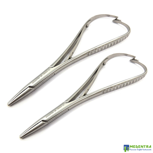 Soporte de aguja Mathieu de alta precisión, herramienta quirúrgica para control preciso, soporte de aguja curvo/estándar Mathieu, dental y quirúrgico - Product Image 3