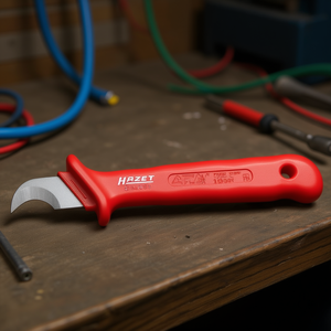Couteau à dénuder les câbles Hazet avec isolation de protection 1000V – Produit de qualité supérieure - Product Image 3