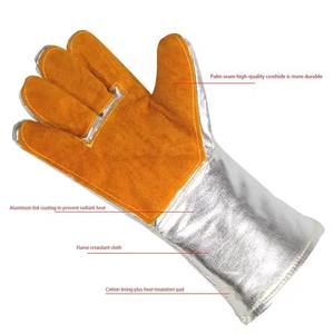 ถุงมือป้องกันแบบยืดหยุ่นปรับแต่งได้เหมาะกับถุงมือนิรภัยและถุงมือมือสำหรับสวมใส่ทำงานก่อสร้าง - Product Image 5