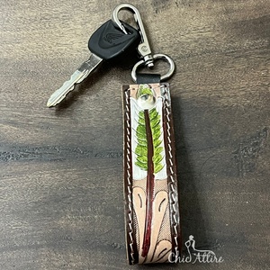 พวงกุญแจหนังวัวสำหรับทุกเพศ - Product Image 1