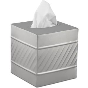 Vente chaude Unique Argent Métal Serviette Boîte Salle De Bains Porte-Mouchoirs Décoratifs pour La Maison et Hôtels Restaurants - Product Image 1