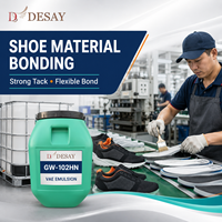 Émulsion de copolymère acétate de vinyle et d'éthylène GW-102HN pour matériaux de chaussures, lamination textile et tissus non tissés