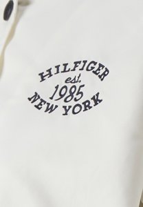 Chaqueta de bombardero de punto blanco antiguo de calidad superior para mujer, chaqueta universitaria de lona sin relleno, abrigo de letras de béisbol transpirable - Product Image 4