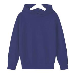 เสื้อฮู้ดเด็กสำหรับฤดูใบไม้ผลิและฤดูใบไม้ร่วงขายดีสำหรับเด็กชายและเด็กหญิงเสื้อมีฮู้ดลำลองสำหรับเด็กอายุ2-12ปีเสื้อมีฮู้ดสีทึบ - Product Image 1