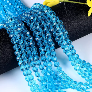 Perles de verre au chalumeau et de verre de qualité en gros perles de verre transparentes colorées pour la fabrication de bijoux à bricoler soi-même-collier et bracelet - Product Image 3