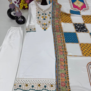 DESIGNER <b>TOP</b>-BOTTOM WITH DUPATTA FOR <b>WEDDING</b> WEAR - Product Image 1