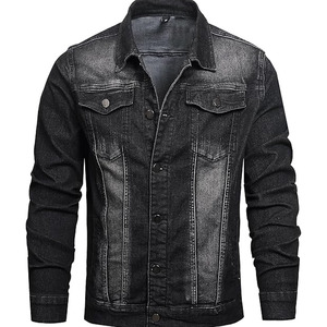 Chaqueta Vaquera de Invierno para Hombre de Alta Calidad, Personalizada, con Logotipo Frontal, Transpirable, de Secado Rápido, Diseño Casual y Elegante - Product Image 1