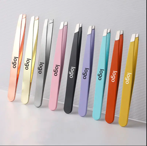 แหนบถอนคิ้วแบบปลายแหลมทำจากสแตนเลสสำหรับมืออาชีพผมจมูกสั้น & เคราอเนกประสงค์ - Product Image 5