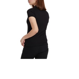 Nouveau design T-shirt polo femme 100% coton personnalisé uni brodé imprimé Slim Fit formel femmes Polo T-Shirt de BD - Product Image 3