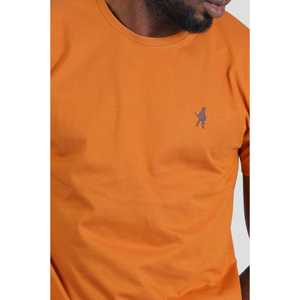 Venta al por mayor de camisetas de algodón para hombre cuello redondo manga corta diseño competitivo precio pedido a granel fabricante indio - Product Image 5