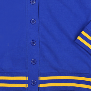 Suéteres de Punto con Botones Personalizados Unisex, Estilo Universitario Informal y Moderno con Parche Bordado - Product Image 5