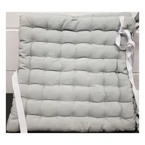 Pastell Solid Weich Tatami Sofa Vierkantmatte waschbar umweltfreundlich Bio-Washed Baumwollstuhl Kissen Four Seasons Hotel Haushalt