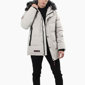 Parka ligera con cremallera para montar a caballo, chaqueta impermeable de estilo callejero para invierno, artículo fresco - Product Image 5