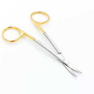 Calidad Superior nuevo AISI 420 J2 Acero inoxidable alemán Lagrange Supercut tijera 11,5 cm TC Cuchillas dentadas de doble corte - Product Image 1