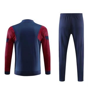 Manufacturer's Winter Sport <b>Zip</b> Tracksuit 2-Piece Set of Windbreaker Jackets Pants for Men Training Wear Sweatsuits Wholesale - Product Image 2