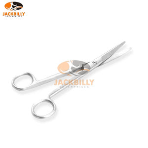 JACKBILLY Professional 12cm 15cm 18cm 23cm Surgical Instruments Stainless Steel Mayo Dissecting <b>Scissors</b> Curved Blades Manual - Product Image 6