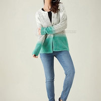 Großhandel Damen Casual Langarm Baumwolle/Wolle Strickpullover Offene Vorderseite Cardigan Locker Atmungsaktiv Übergröße Knitterfrei Schnelltrocknend