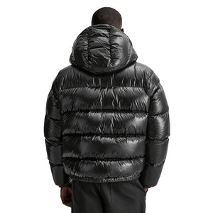 Veste polaire ultra-légère pour hommes, dernière conception pour les activités de plein air d'hiver, à capuche décontractée, imprimée sur mesure, de haute qualité, vente en gros - Product Image 4